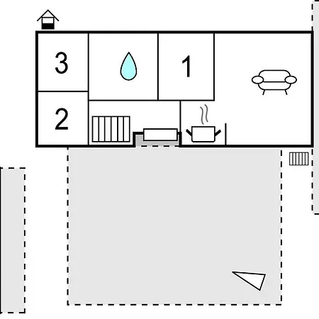 Four-bedroom In بيت للعطل تيفيديستراند